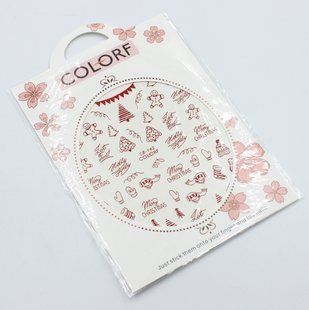 Наклейки Новогодние CB142 CB142 фото