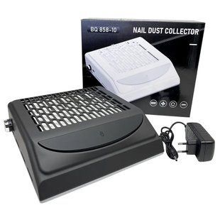 Витяжка для манікюру з нейрофільтром Blueque BQ-858-10, 100 Вт Чорна BQ 858-10 фото