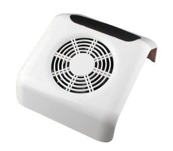 Витяжка для манікюру настільна з мішком Nail Dust Collector 001A, 45 Вт Біла DC-001A фото
