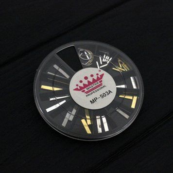 Декор для нігтів металеві пластини 12 в 1 MP-503 A фото