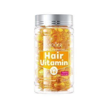 Капсули-вітаміни для волосся SADOER Hair Vitamin Honey - 40 шт 00146 фото