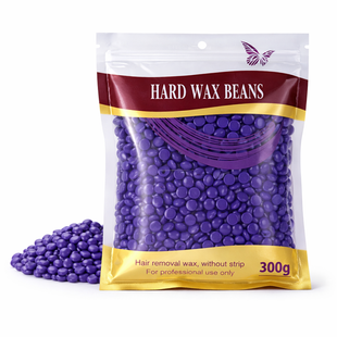 Віск в гранулах для депіляції Hard Wax Beans Lavander, 300 г
