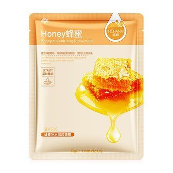 Тканинна маска для обличчя Hchana Moisturizing Facial Mask Honey, 1 шт 0861 фото
