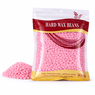 Віск в гранулах для депіляції Hard Wax Beans Pink, 300 г