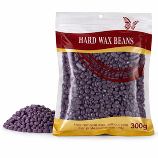 Воск в гранулах для депиляции Hard Wax Beans Grape, 300 г