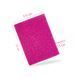 Мини баф для маникюра многоразовый, 180 грид, темно-розовый MF-82DarkPink фото 4