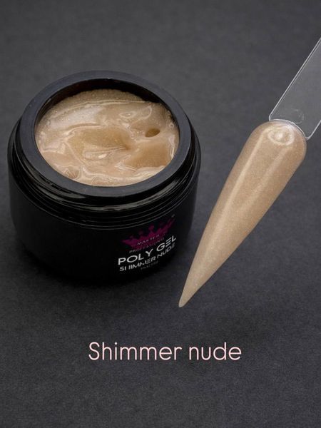 Полигель с шиммером Master Professional Nude 15 г MP-524ShimmerNude15 фото