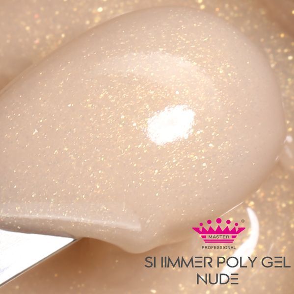 Полигель с шиммером Master Professional Nude 15 г MP-524ShimmerNude15 фото