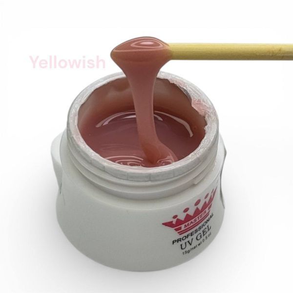 Гель для наращивания ногтей Yellowish Master Professional, 15 мл 0237 фото