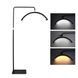 Косметологічна LED лампа Moon HD-M6X безтіньова підлогова 36Вт для нарощування вій та татуажу, чорна 1696 фото 2